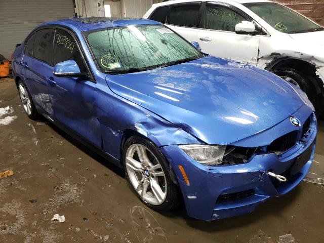BMW 328 I 2013 with VIN WBA3A5C5XDF453461 - Photo from auction