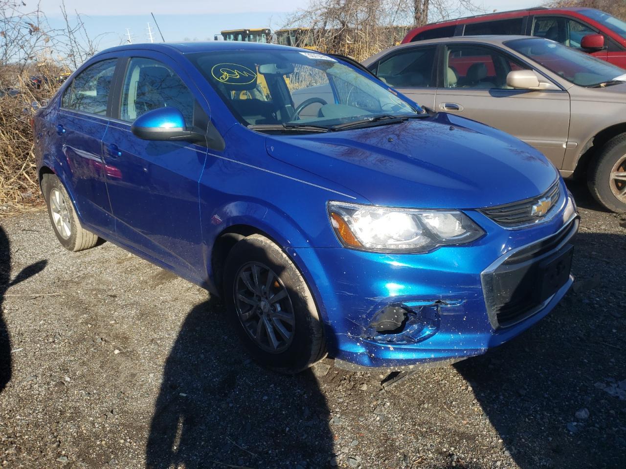 CHEVROLET SONIC LT 2018 with VIN 1G1JD5SG0J4111537 - Photo from auction