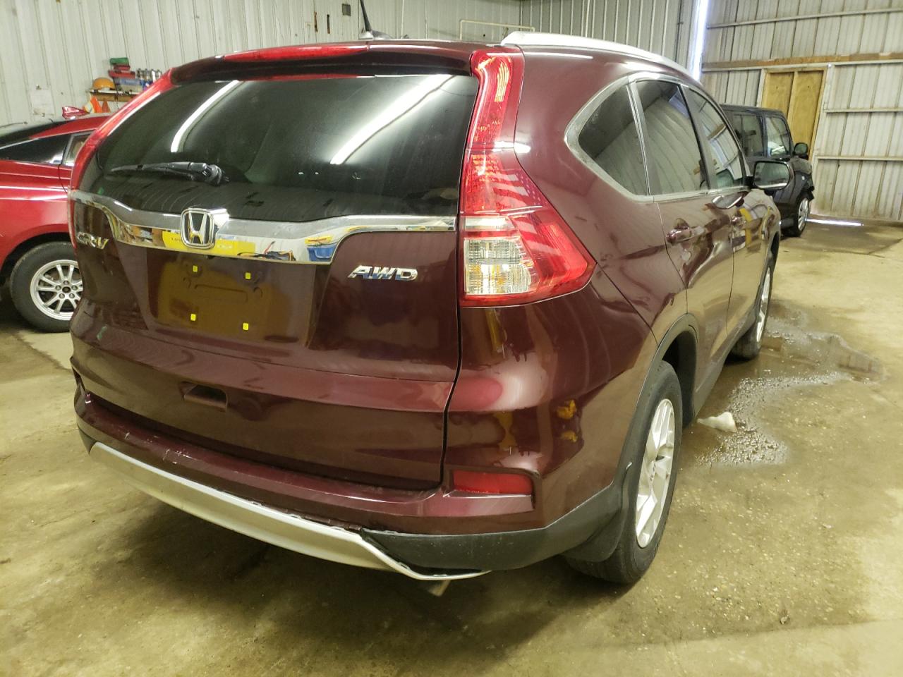 Photo 4 from auction – 2015 HONDA CR-V EXL with VIN 5J6RM4H78FL074515
