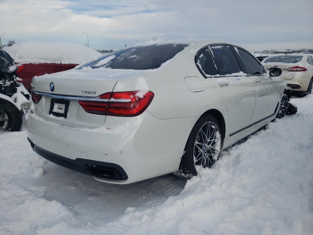 Photo 4 from auction – 2016 BMW 750 XI with VIN WBA7B0C56GG526812