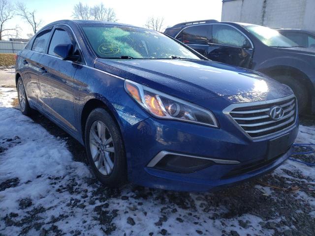 HYUNDAI SONATA SE 2016 with VIN 5NPE24AF5GH395025 - Photo from auction