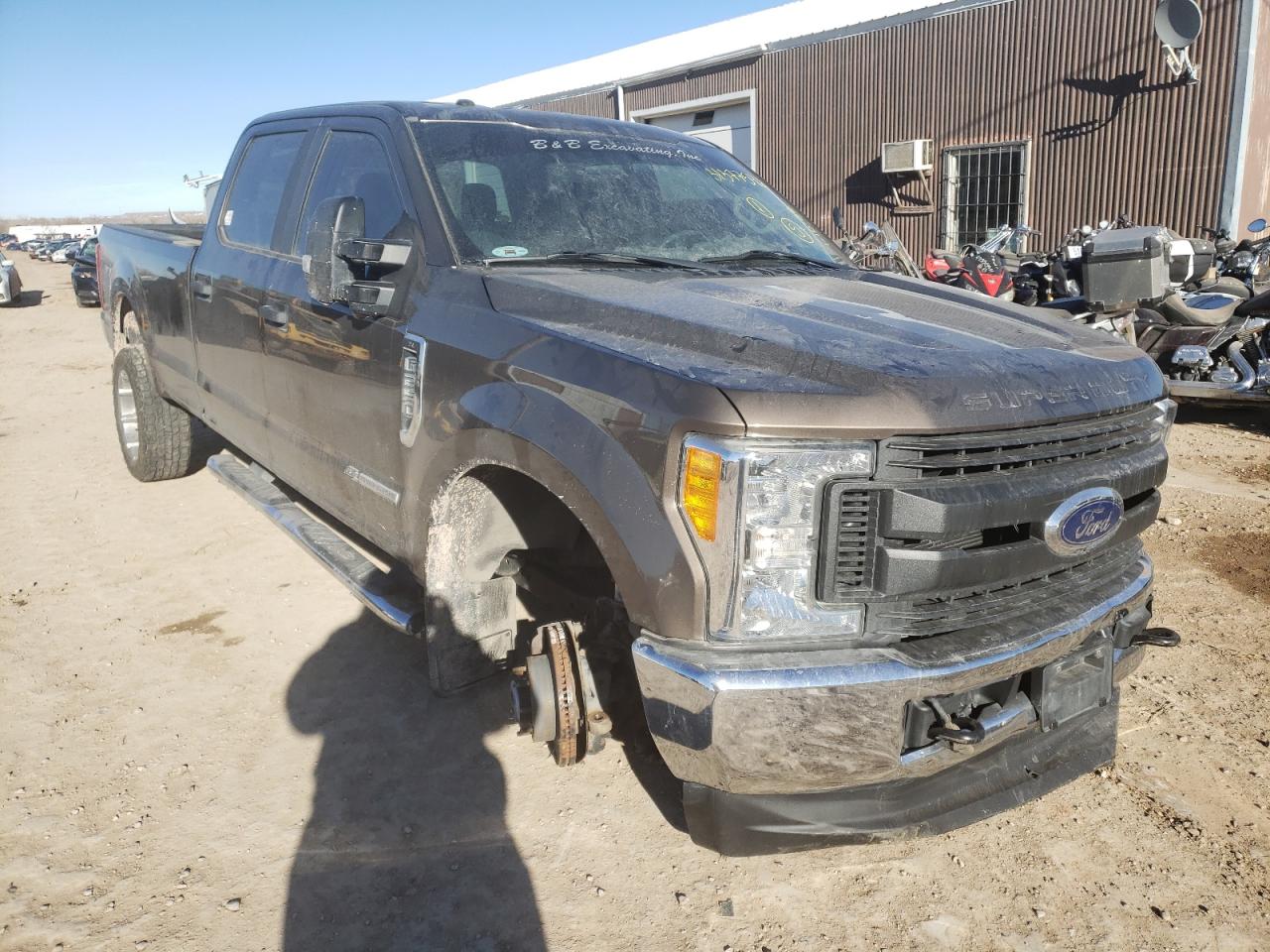 FORD F250 SUPER 2017 with VIN 1FT7W2BT7HEC01344 - Photo from auction
