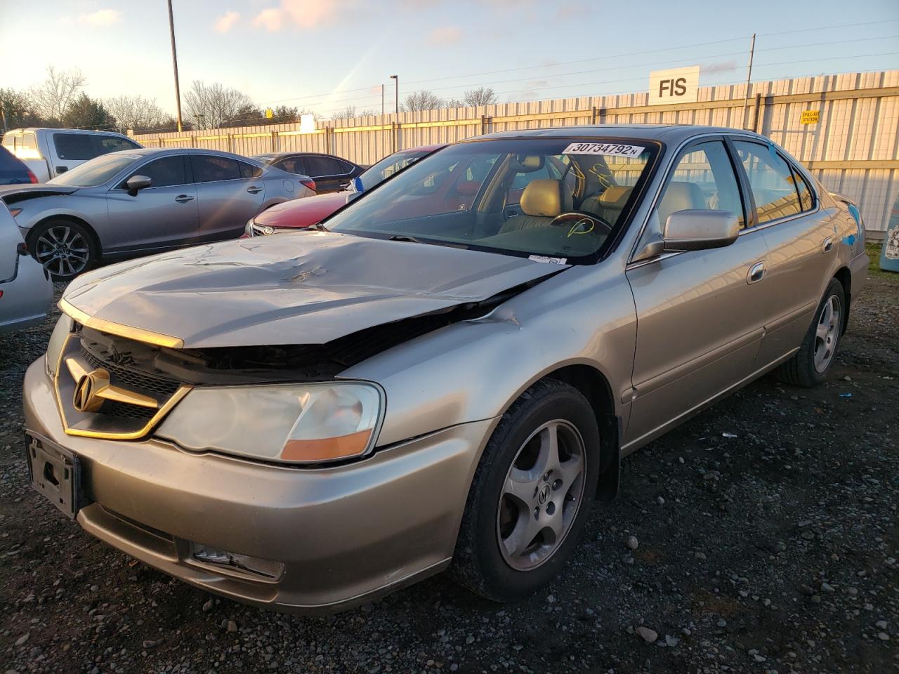 Photo 2 from auction – 2003 ACURA 3.2TL with VIN 19UUA56643A077574