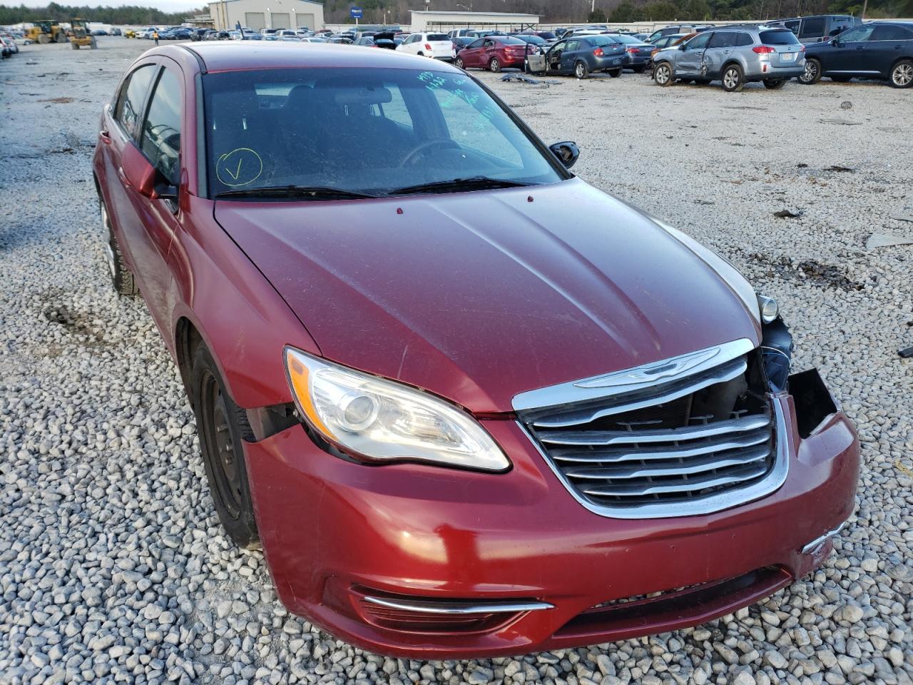 CHRYSLER 200 LX 2014 with VIN 1C3CCBAB8EN213101 - Photo from auction