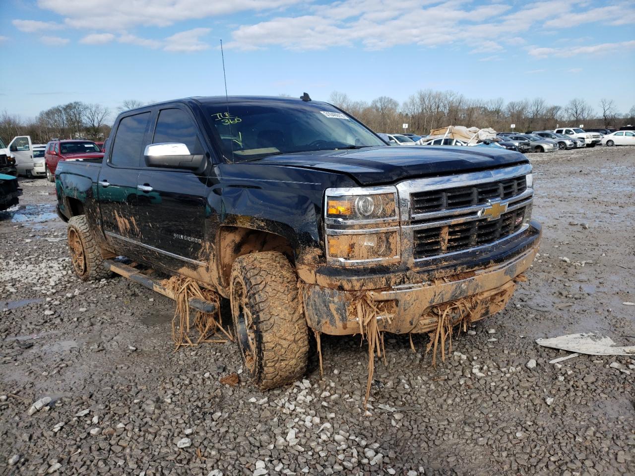 CHEVROLET SILVERADO 2014 with VIN 3GCUKSEJ2EG529137 - Photo from auction