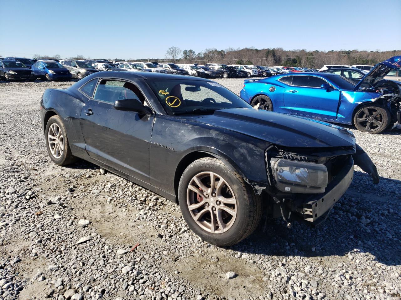 CHEVROLET CAMARO LT 2015 with VIN 2G1FD1E32F9238432 - Photo from auction