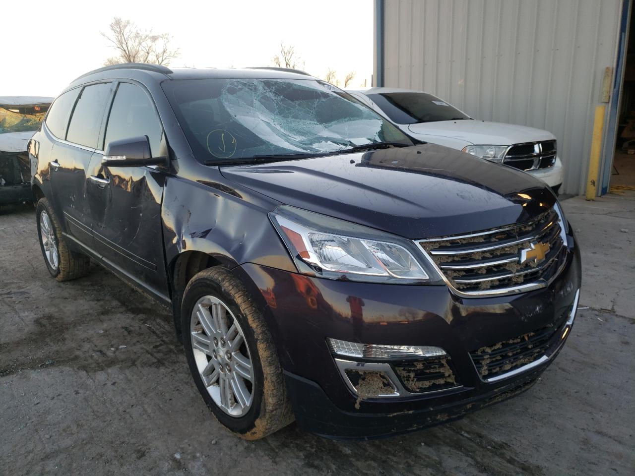 CHEVROLET TRAVERSE L 2015 with VIN 1GNKRGKD8FJ248529 - Photo from auction