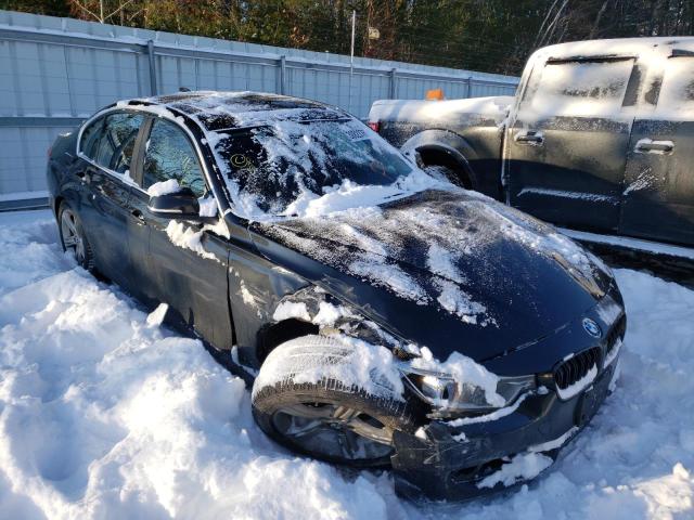 BMW 328 XI 2015 with VIN WBA3B3C5XFF545447 - Photo from auction