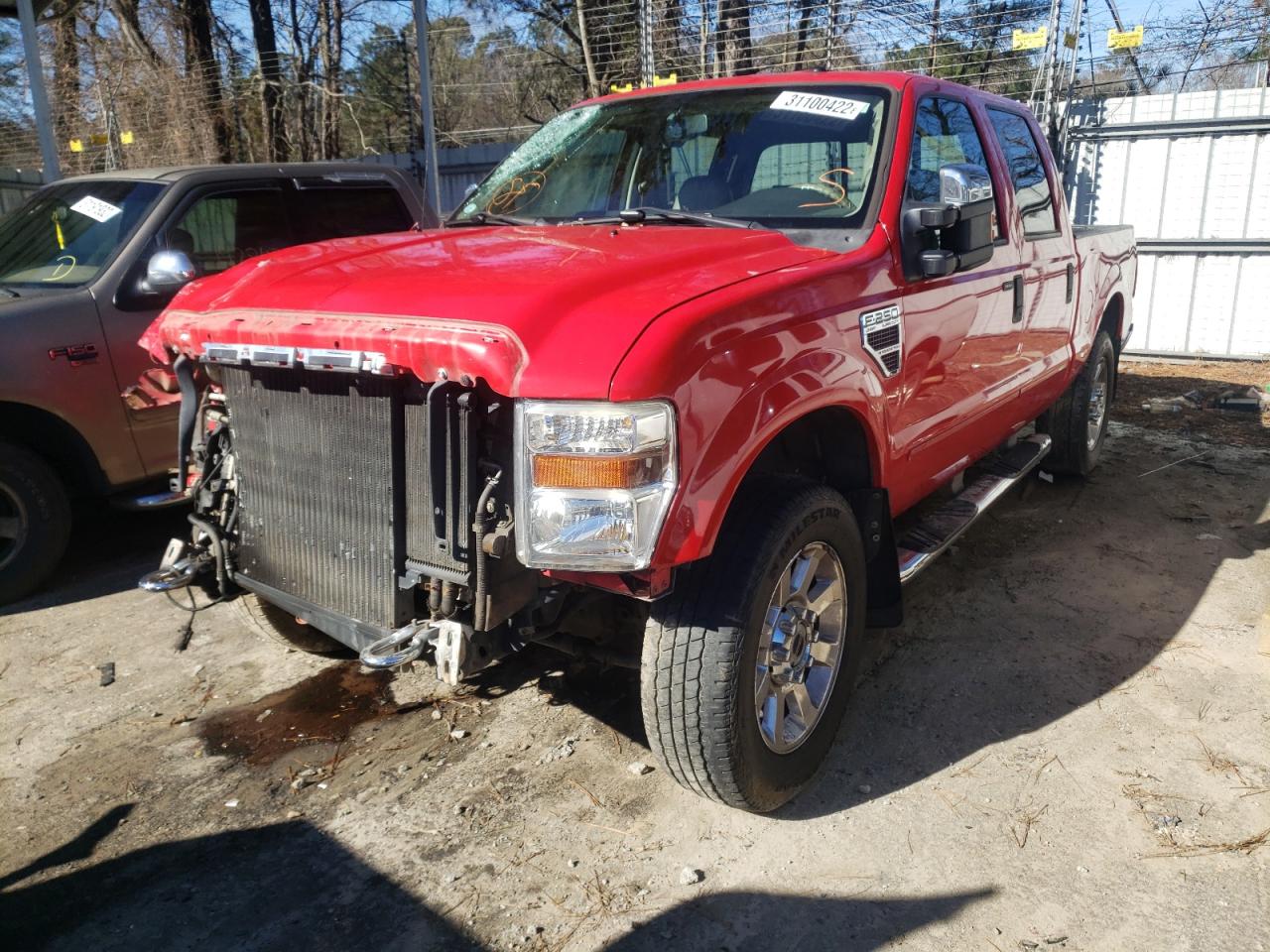 Photo 2 from auction – 2008 FORD F250 SUPER with VIN 1FTSW21RX8EC90231