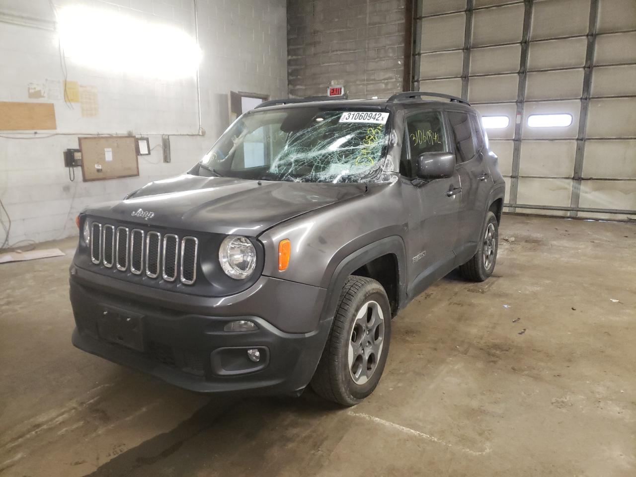 Photo 2 from auction – 2016 JEEP RENEGADE L with VIN ZACCJBBW6GPC80258