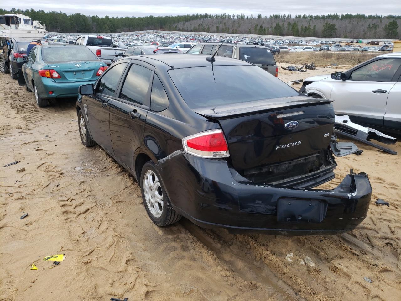 Photo 3 from auction – 2008 FORD FOCUS SE with VIN 1FAHP35N48W108088