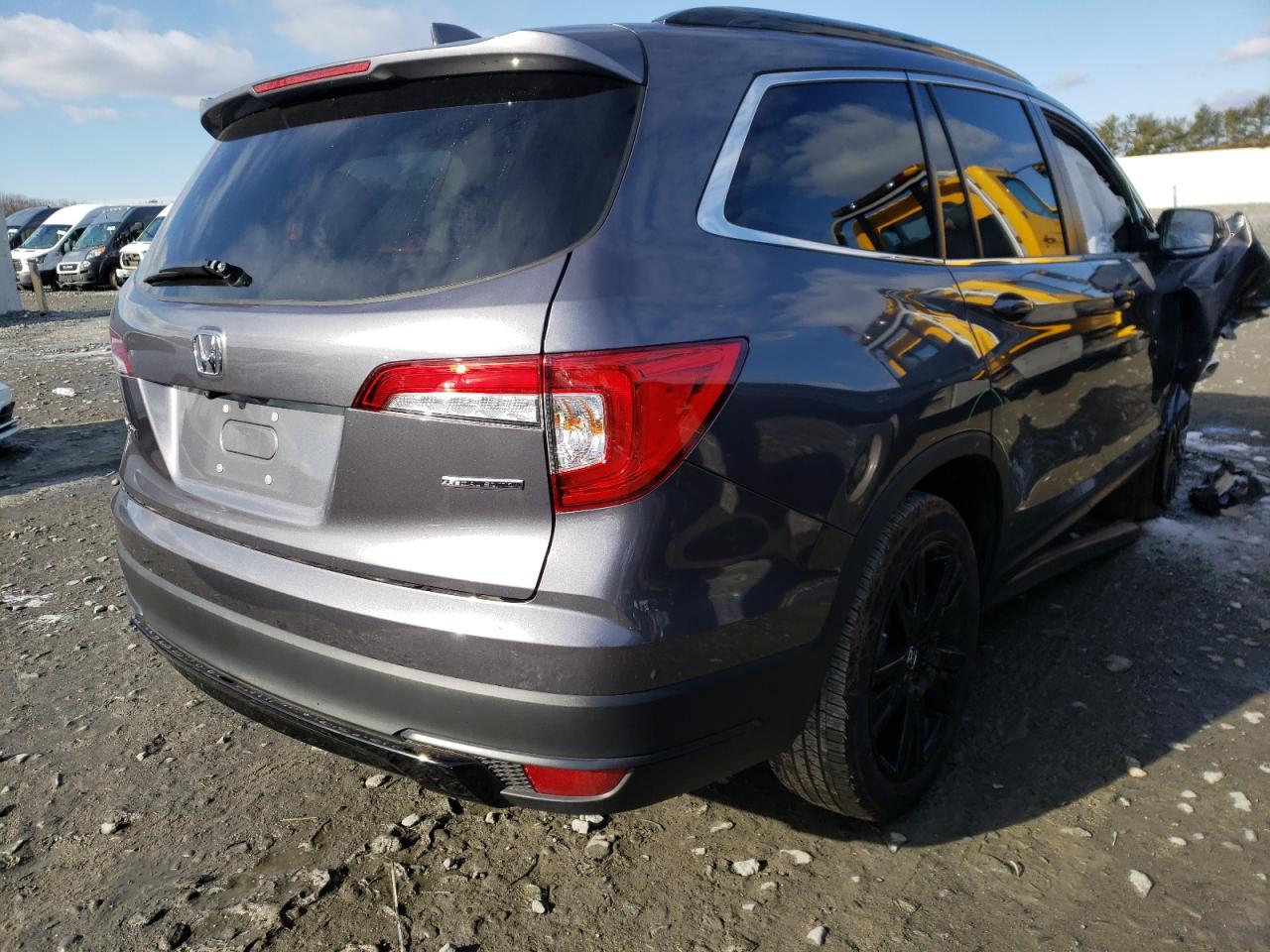 Photo 4 from auction – 2021 HONDA PILOT SE with VIN 5FNYF5H21MB034508