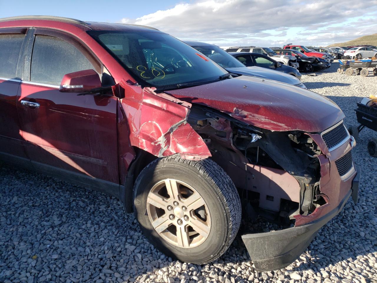 Photo 9 from auction – 2011 CHEVROLET TRAVERSE L with VIN 1GNKVGED0BJ119735