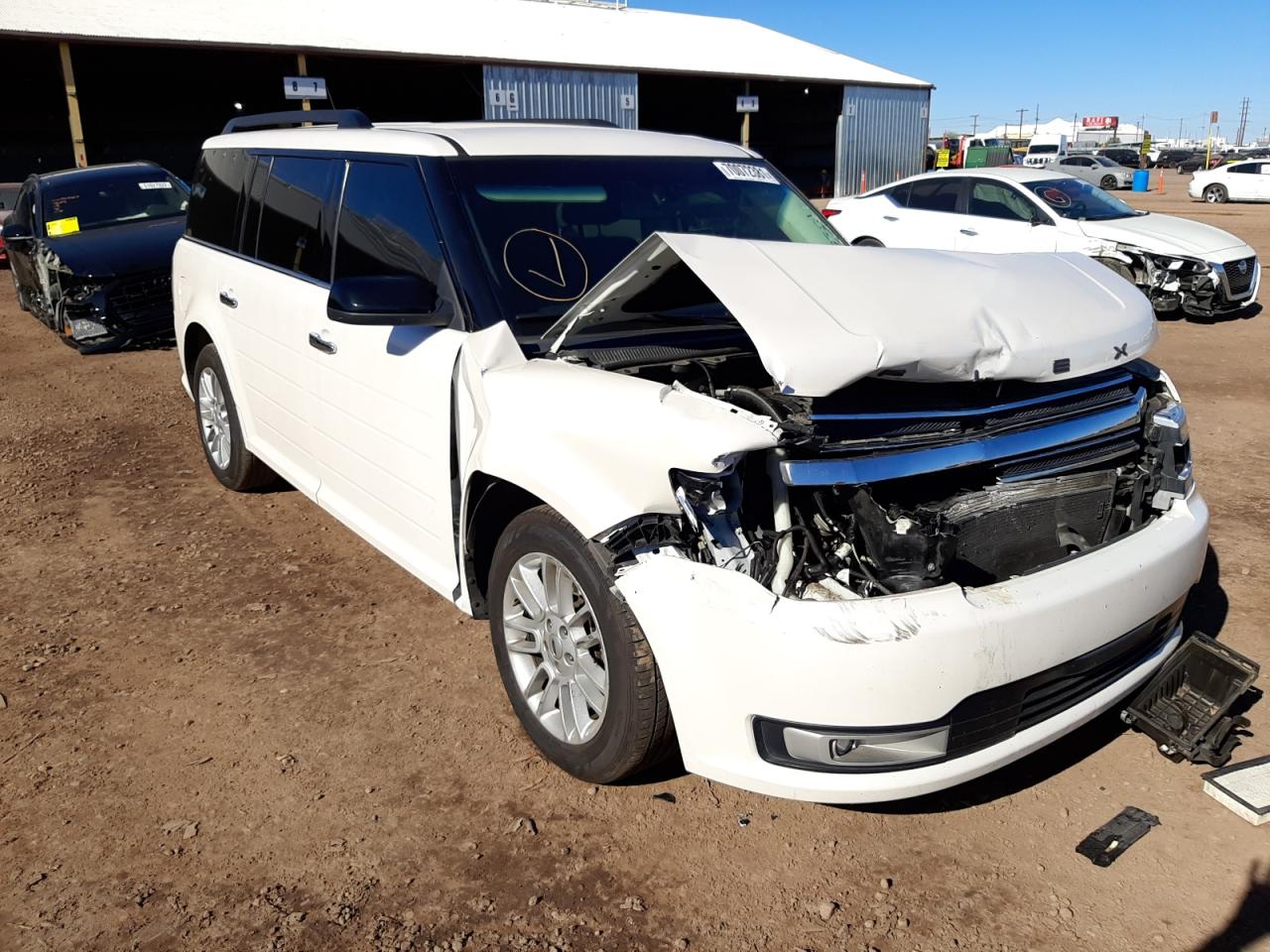FORD FLEX SEL 2016 with VIN 2FMGK5C84GBA06685 - Photo from auction