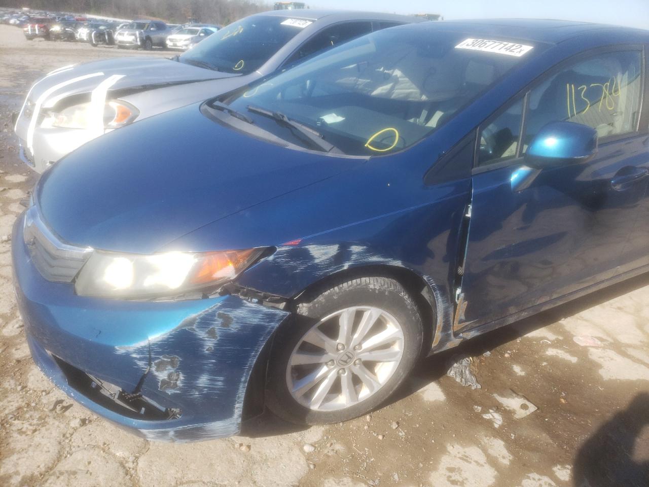 Photo 9 from auction – 2012 HONDA CIVIC EX with VIN 19XFB2F80CE040894