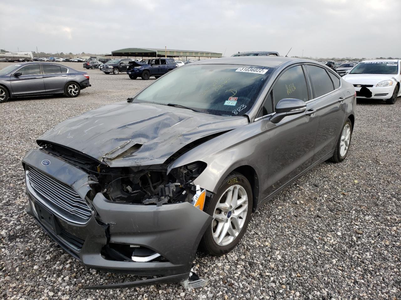 Photo 2 from auction – 2013 FORD FUSION SE with VIN 3FA6P0HR8DR208423