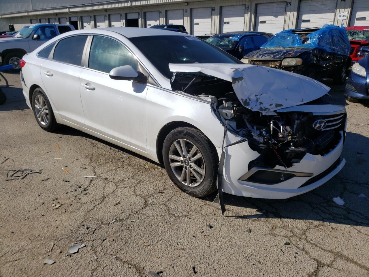 HYUNDAI SONATA SE 2017 with VIN 5NPE24AF4HH505306 - Photo from auction