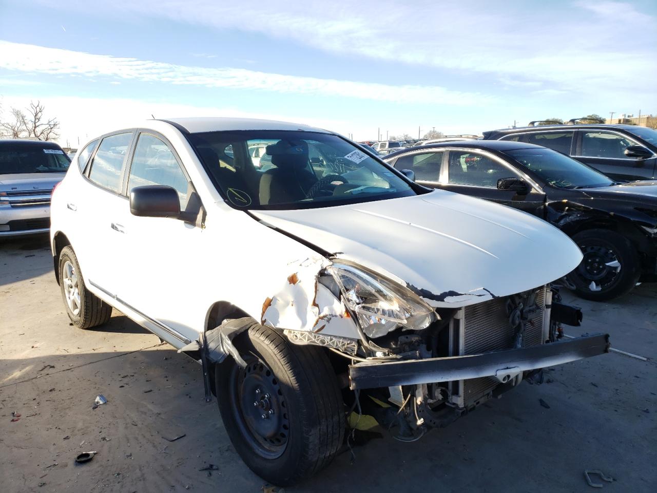 NISSAN ROGUE S 2013 with VIN JN8AS5MT7DW534409 - Photo from auction