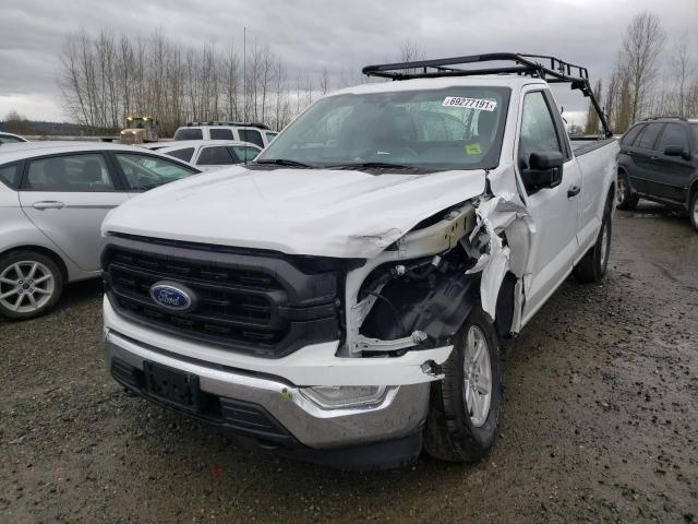 Photo 2 from auction – 2021 FORD F150 with VIN 1FTMF1EP3MKD65987