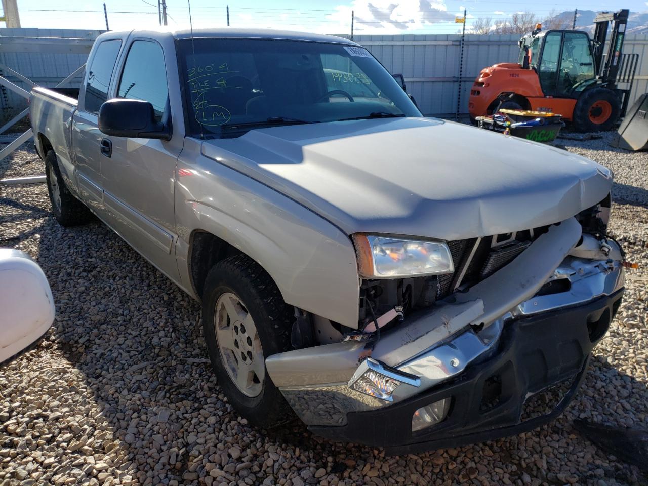 CHEVROLET SILVERADO 2006 with VIN 1GCEC19Z96Z292580 - Photo from auction