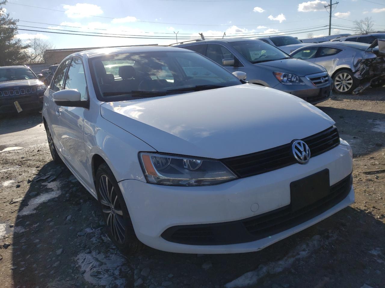 VOLKSWAGEN JETTA 2011 with VIN 3VWDZ7AJ0BM374225 - Photo from auction