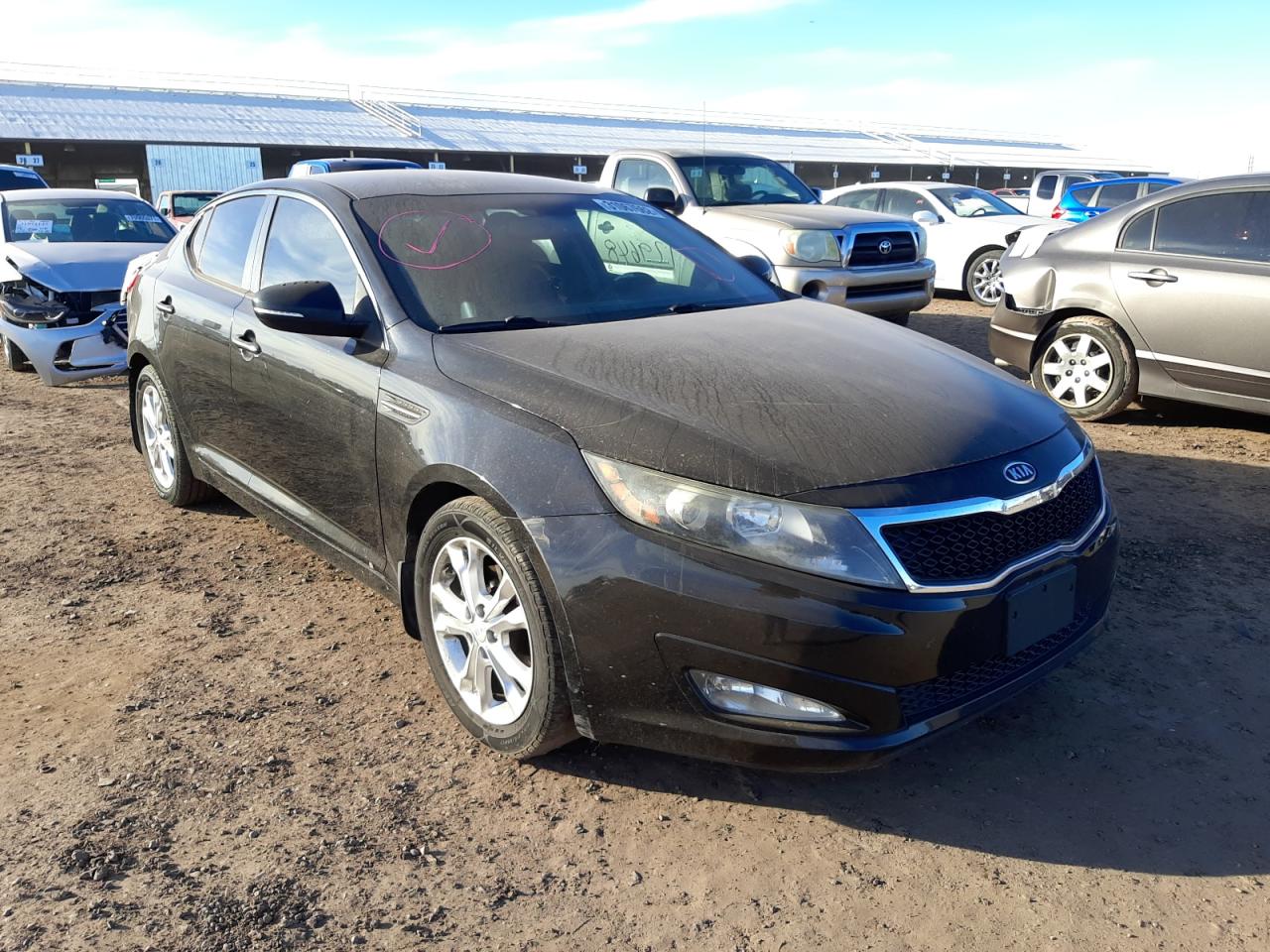 KIA OPTIMA EX 2012 with VIN 5XXGN4A71CG061959 - Photo from auction