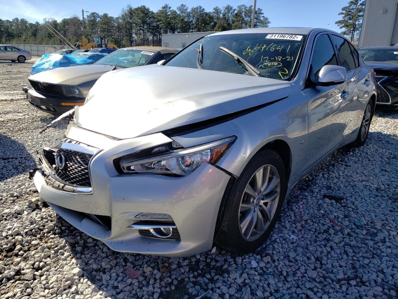 Photo 2 from auction – 2017 INFINITI Q50 BASE with VIN JN1CV7AP5HM641641