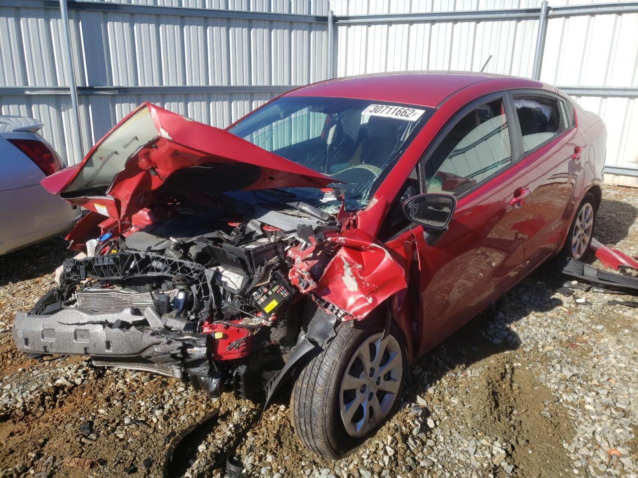 Photo 2 from auction – 2014 KIA RIO LX with VIN KNADM4A34E6364154