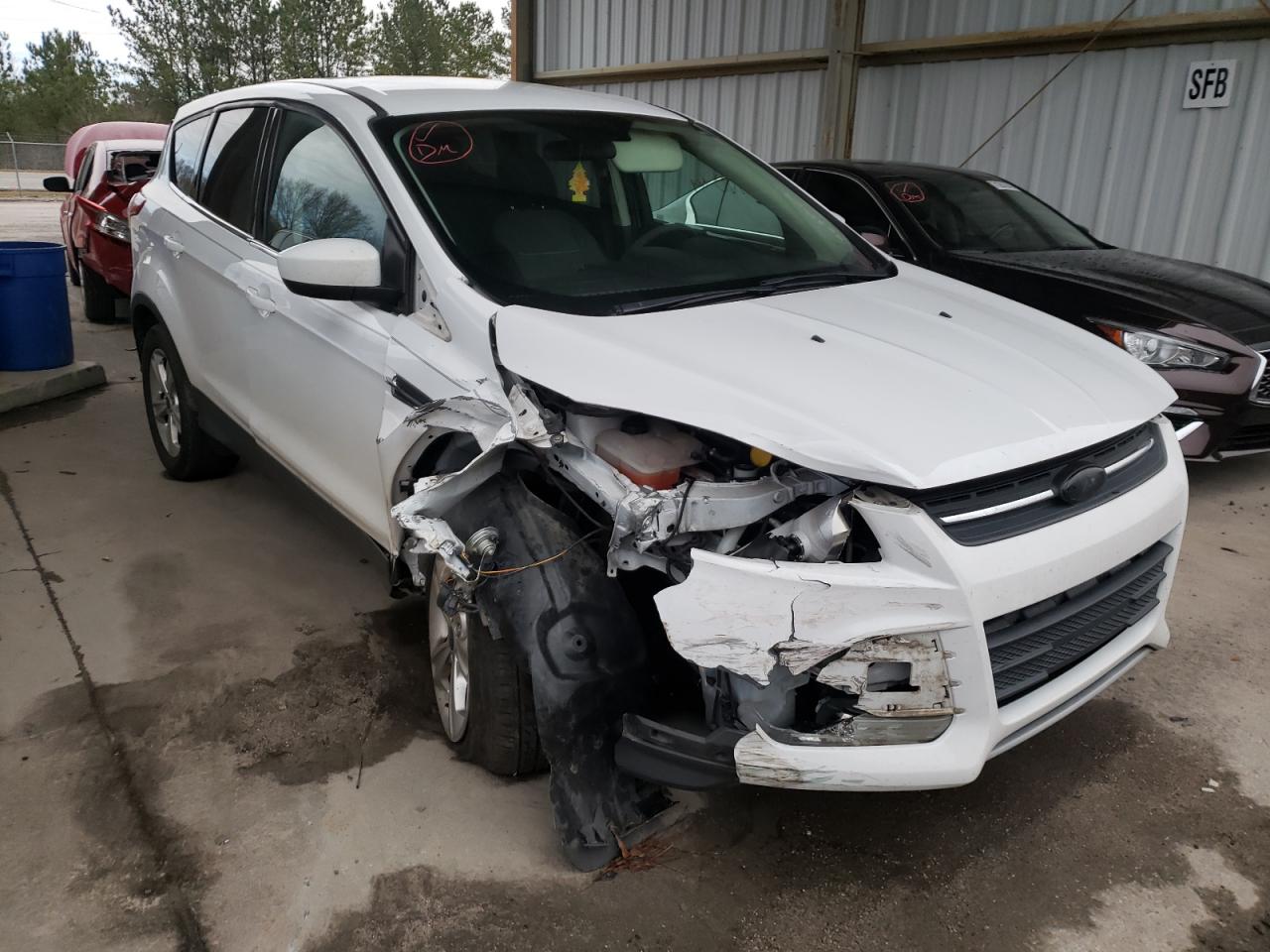 FORD ESCAPE SE 2014 with VIN 1FMCU0GX8EUC64616 - Photo from auction