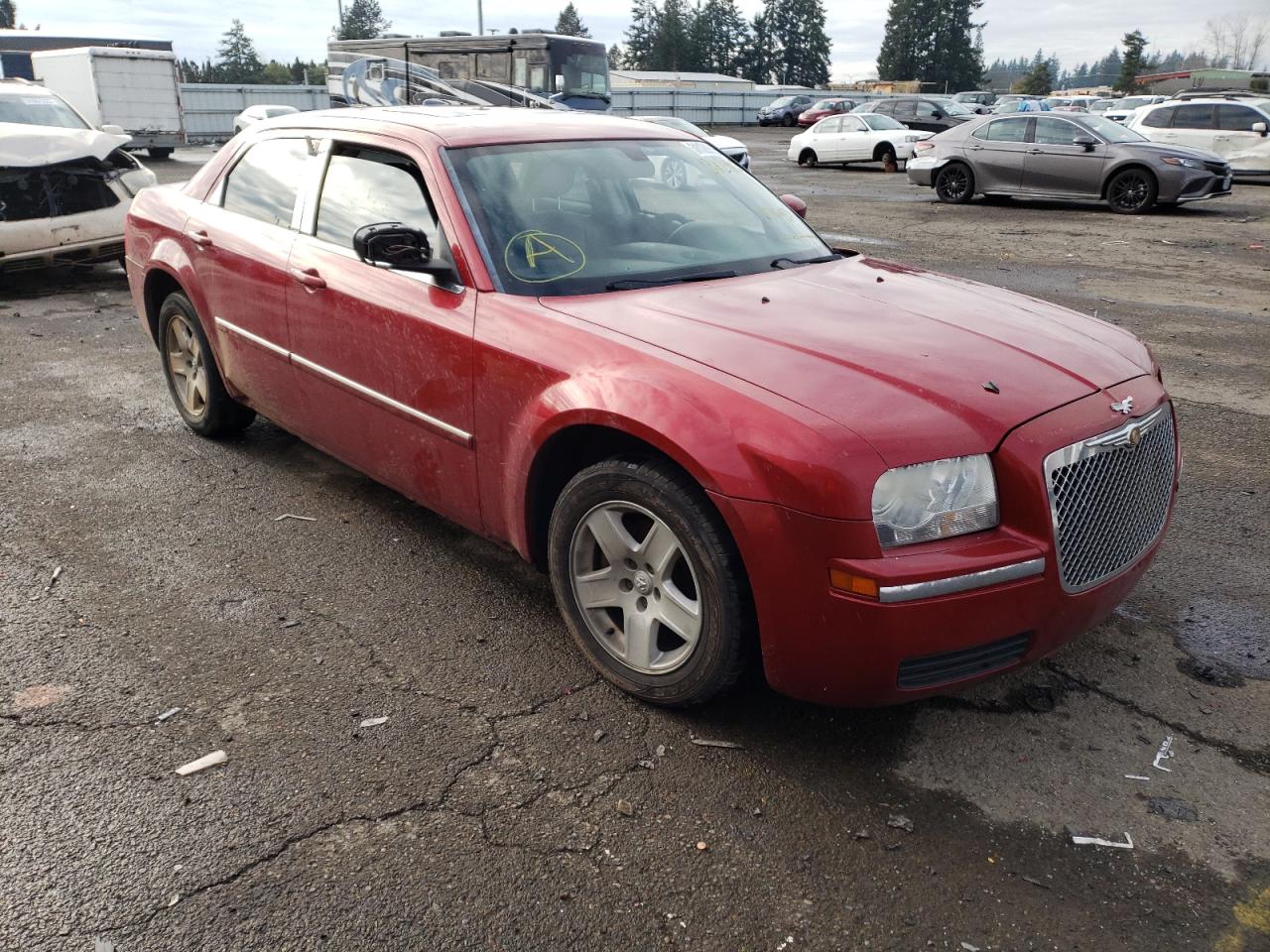CHRYSLER 300 2007 with VIN 2C3LA43R27H860178 - Photo from auction