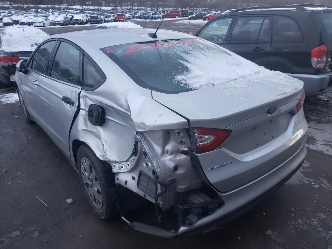 Photo 3 from auction – 2013 FORD FUSION S with VIN 3FA6P0G74DR279960