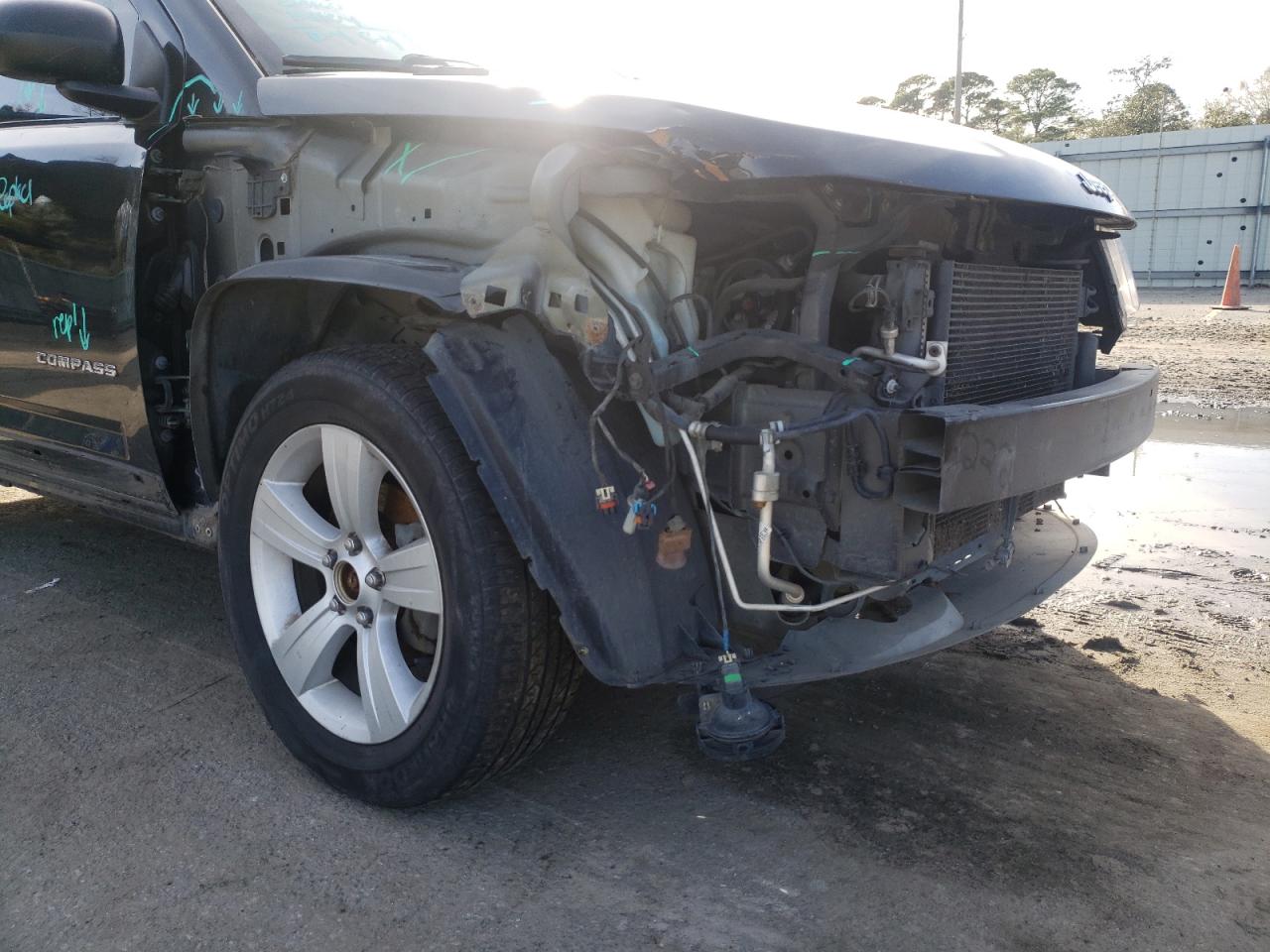 Photo 9 from auction – 2016 JEEP COMPASS SP with VIN 1C4NJDBBXGD686897