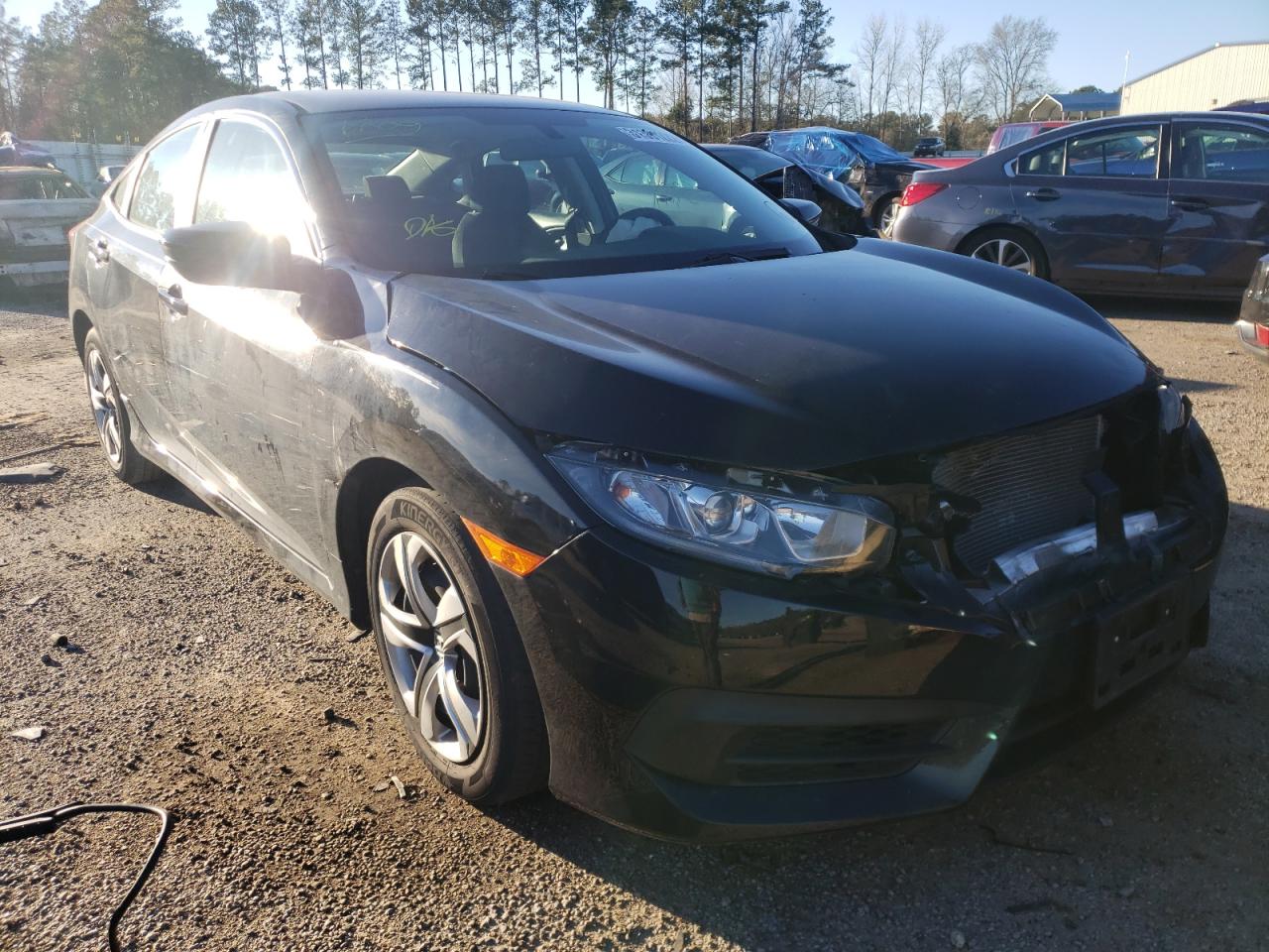 HONDA CIVIC LX 2016 with VIN 19XFC2F52GE014161 - Photo from auction
