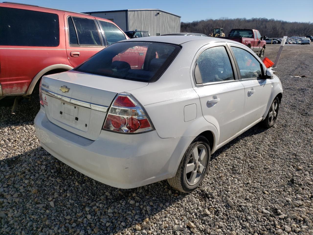 Photo 4 from auction – 2008 CHEVROLET AVEO BASE with VIN KL1TD56618B273644