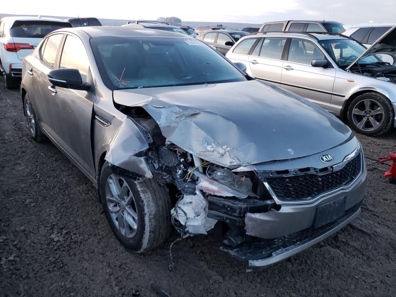 KIA OPTIMA LX 2013 with VIN 5XXGM4A70DG140396 - Photo from auction