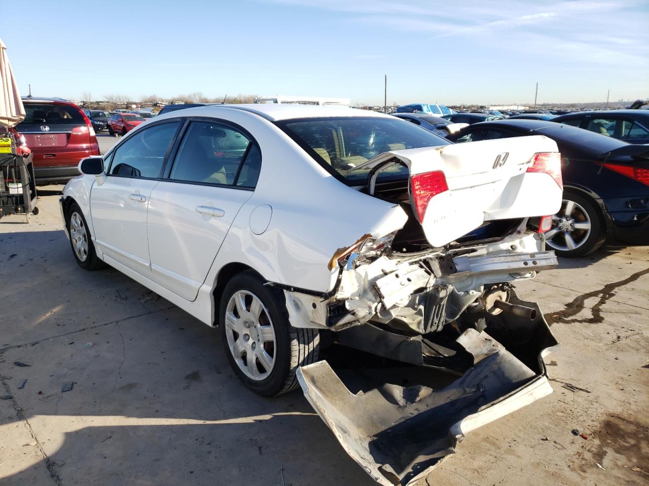 Photo 3 from auction – 2007 HONDA CIVIC with VIN 2HGFA16547H313009