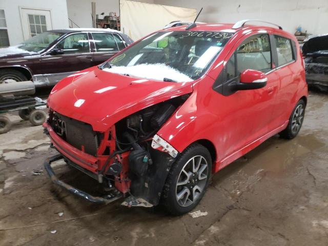 Photo 2 from auction – 2015 CHEVROLET SPARK 2LT with VIN KL8CF6S98FC736355