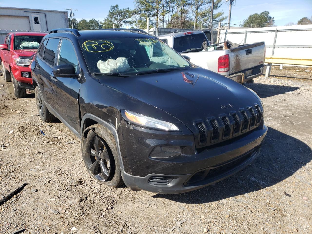 JEEP CHEROKEE S 2016 with VIN 1C4PJLAB9GW376040 - Photo from auction
