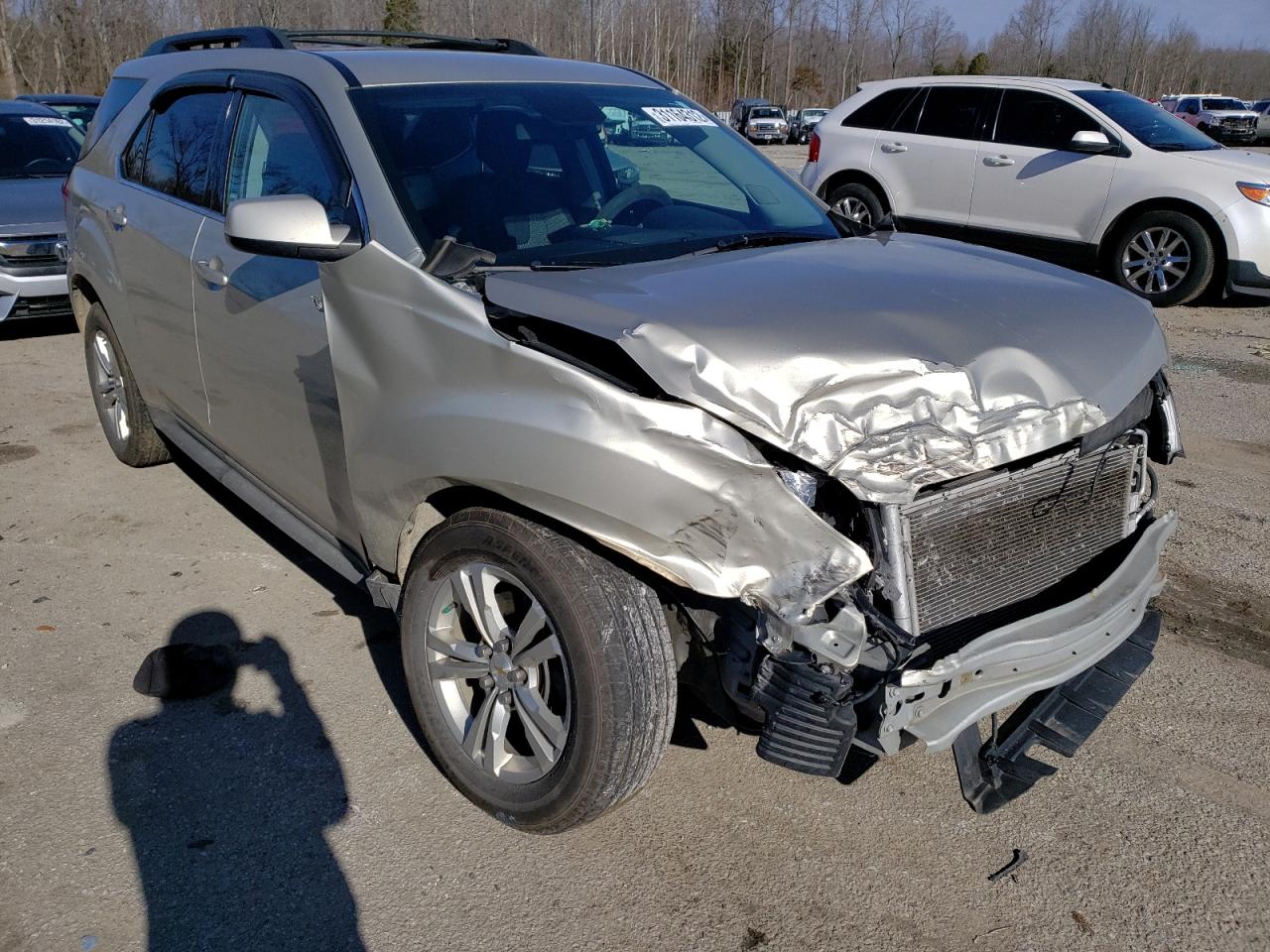 CHEVROLET EQUINOX LT 2013 with VIN 2GNFLEEK1D6250277 - Photo from auction