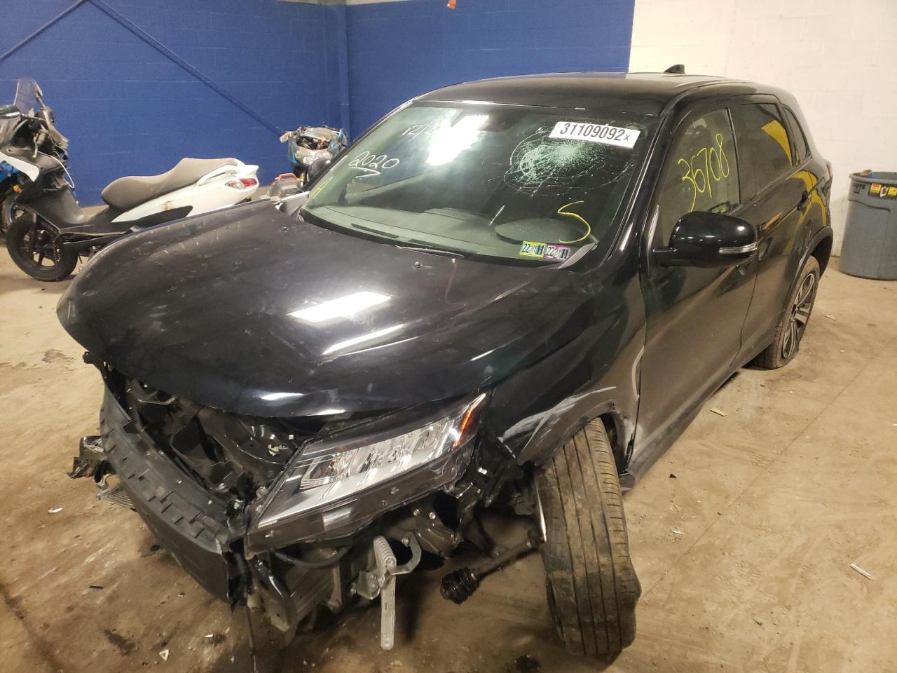 Photo 2 from auction – 2020 MITSUBISHI OUTLANDER with VIN JA4AP4AU7LU024604