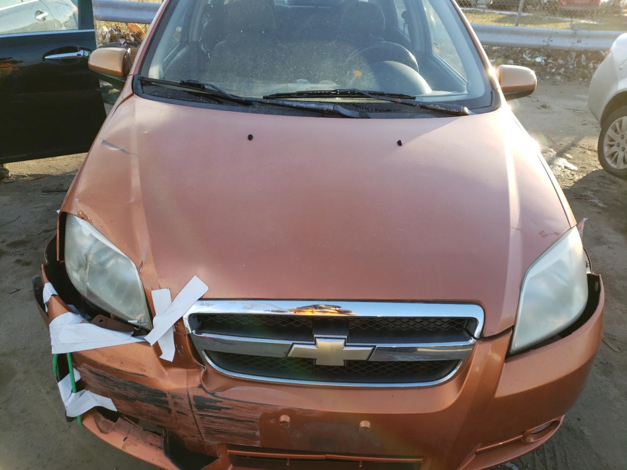 Photo 7 from auction – 2007 CHEVROLET AVEO LT with VIN KL1TG56697B093723
