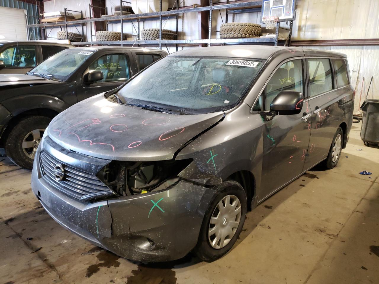 Photo 2 from auction – 2016 NISSAN QUEST S with VIN JN8AE2KP1G9150561