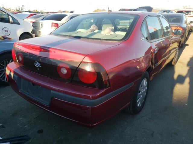 Photo 4 from auction – 2005 CHEVROLET IMPALA with VIN 2G1WF52E859244175
