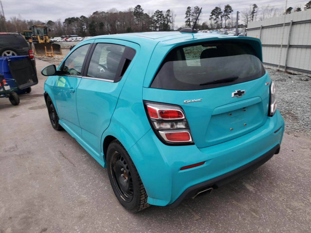 Photo 3 from auction – 2020 CHEVROLET SONIC LT with VIN 1G1JD6SB5L4101907