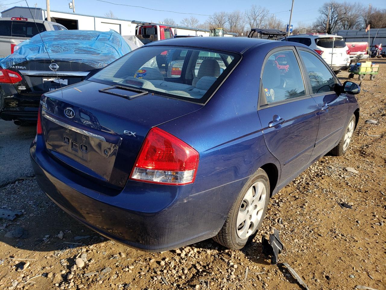 Photo 4 from auction – 2009 KIA SPECTRA EX with VIN KNAFE221895633887