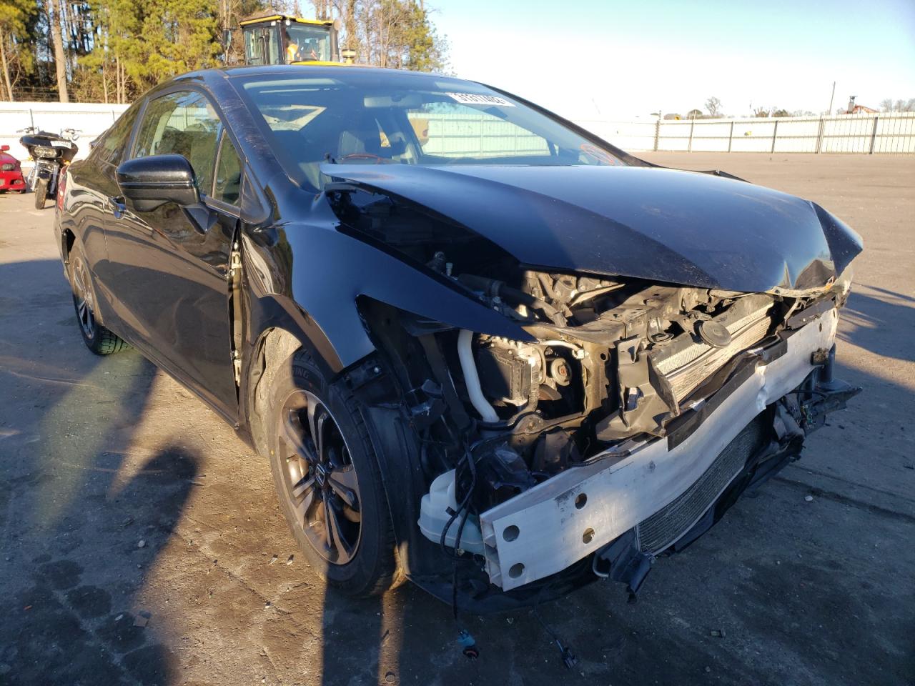 HONDA CIVIC EX 2014 with VIN 2HGFG3B80EH509861 - Photo from auction