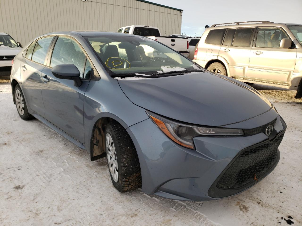TOYOTA COROLLA LE 2020 with VIN 5YFBPRBE8LP143841 - Photo from auction