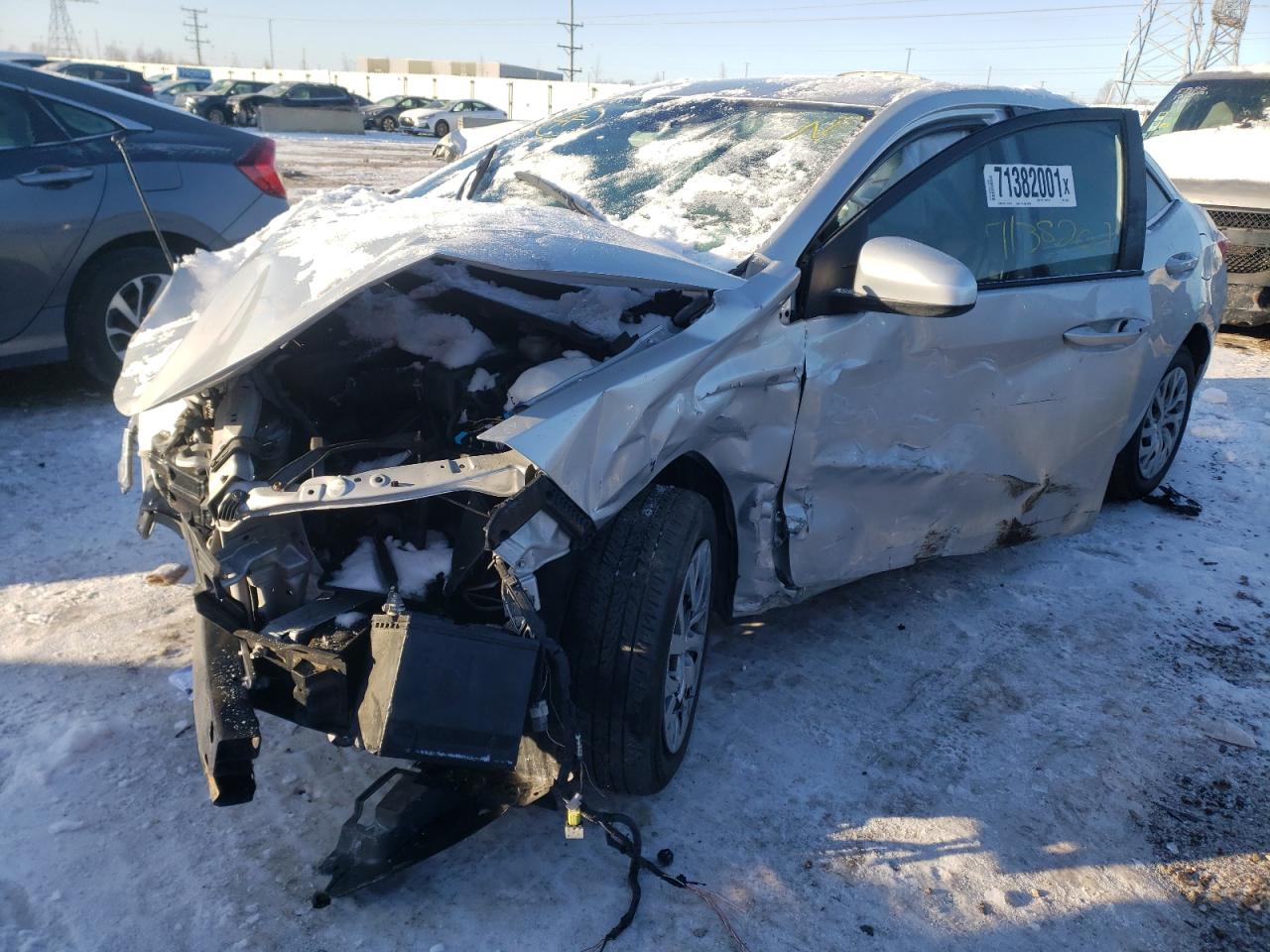 Photo 2 from auction – 2019 TOYOTA COROLLA L with VIN 2T1BURHE0KC147087