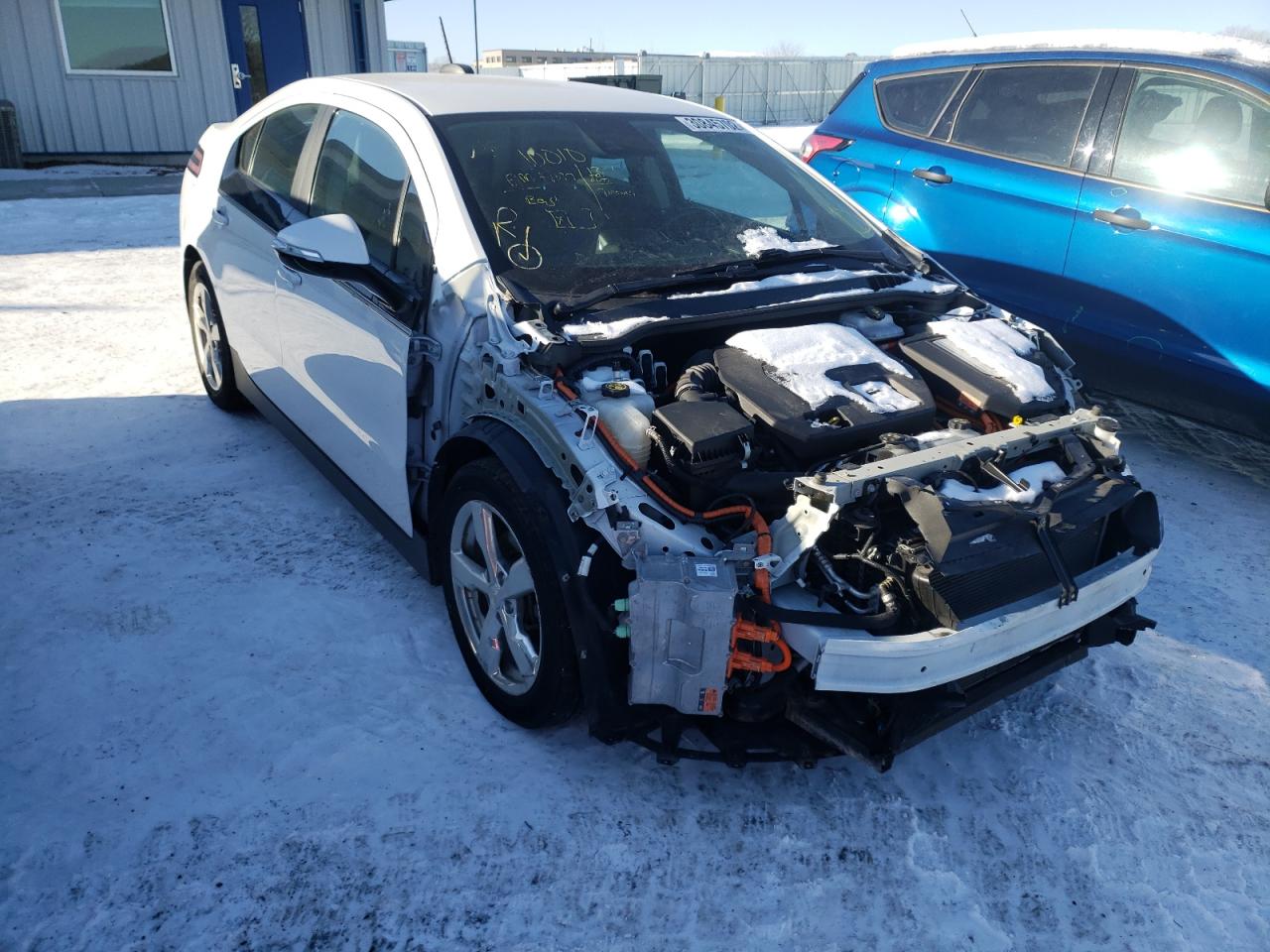 CHEVROLET VOLT 2015 with VIN 1G1RB6E4XFU126036 - Photo from auction