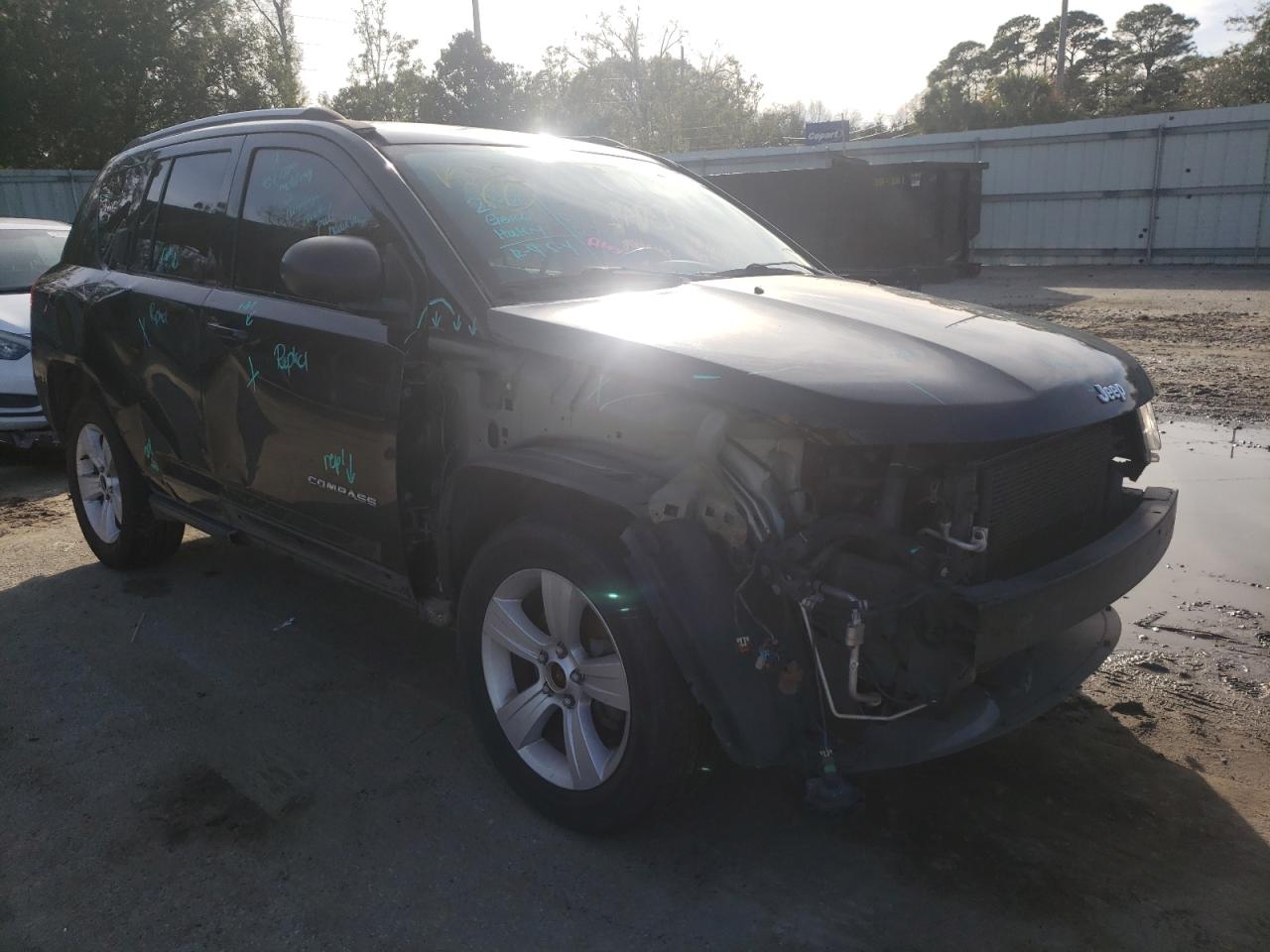 JEEP COMPASS SP 2016 with VIN 1C4NJDBBXGD686897 - Photo from auction